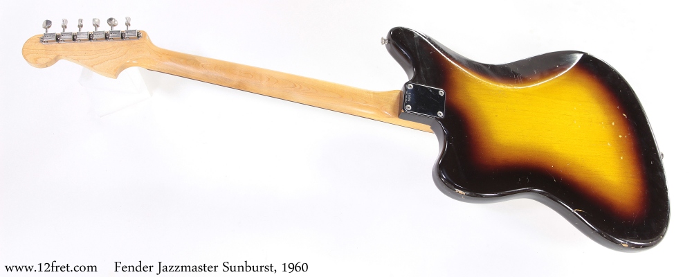 Fender Jazzmaster Sunburst, 1960 Full Rear View