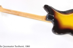 Fender Jazzmaster Sunburst, 1960 Full Rear View