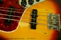 fFender Jazz Bass 1966 Fretless Conversion top detail