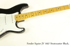 Fender Squier JV 1957 Stratocaster Black, 1982 Full Front View