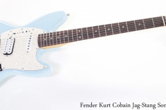 Fender Kurt Cobain Jag-Stang Sonic Blue Full Front View