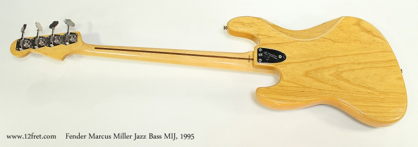Fender Marcus Miller Jazz Bass MIJ, 1995 Full Rear View