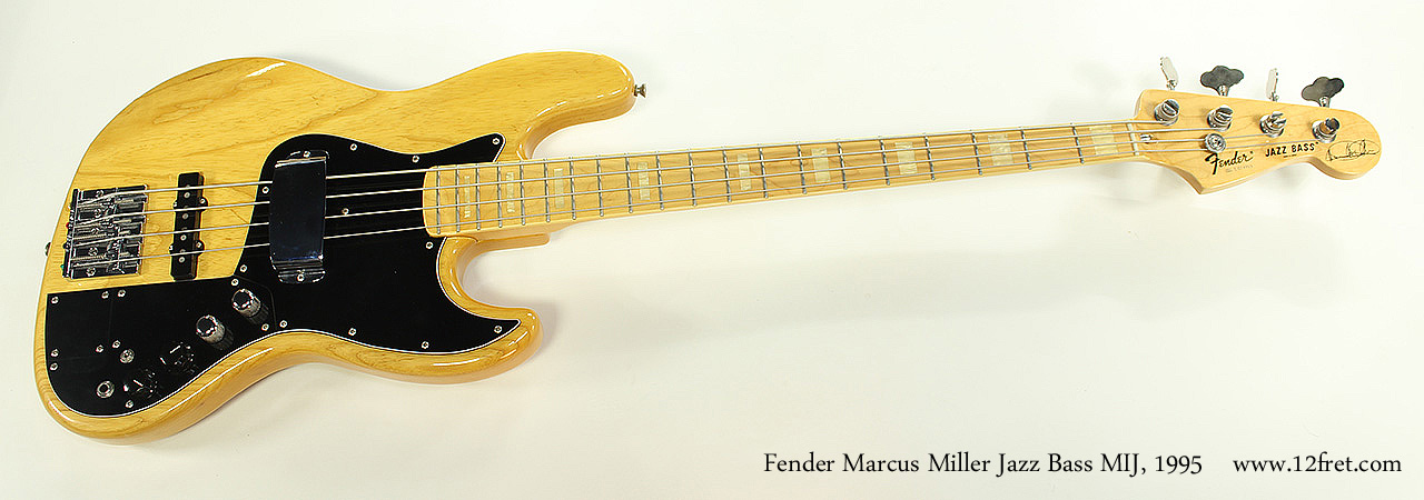 Fender Marcus Miller Jazz Bass MIJ, 1995 Full Front View