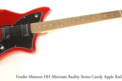 Fender Meteora HH Alternate Reality Series Candy Apple Red, 2019 Full Front View