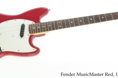 Fender MusicMaster Red, 1975 Full Front View