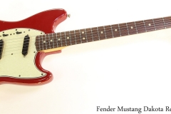 Fender Mustang Dakota Red, 1965 Full Front View