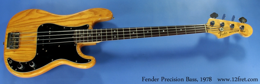 Fender Precision Bass, 1978 full front