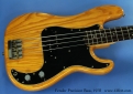 Fender Precision Bass, 1978 top
