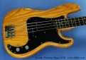 Fender Precision Bass, 1978 top