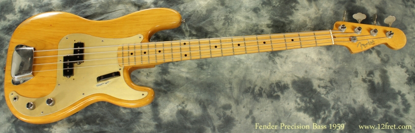 Fender Precision Bass 1959 Refinished full front