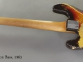 Fender Precision Bass 1963 full rear view