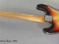 Fender Precision Bass 1964 full rear view