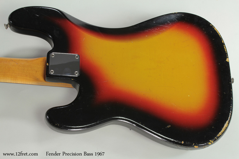Fender Precision Bass 1967 back