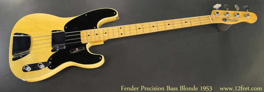 Fender Precision Bass 1953 Full Front View