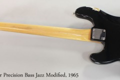 Fender Precision Jazz Bass Modified, 1965 Full Rear View