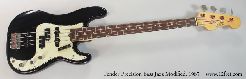 Fender Precision Bass Jazz Modified, 1965 Full Front View