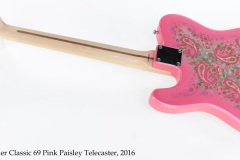 Fender Classic 69 Pink Paisley Telecaster®, 2016 Full Rear View