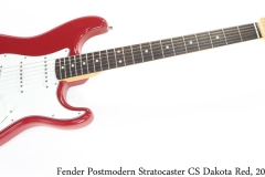 Fender Postmodern Stratocaster CS Dakota Red, 2015 Full Front View
