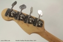 1970 Fender Fretless Precision Bass head rear view