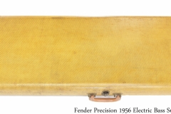 Fender Precision 1956 Solidbody Electric Bass Sunburst Case Top View