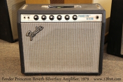 Fender Princeton Reverb Silverface Amplifier, 1979 Full Front View