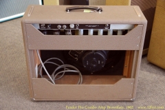 Fender Pro Combo Amp Brownface, 1962 Full Rear View
