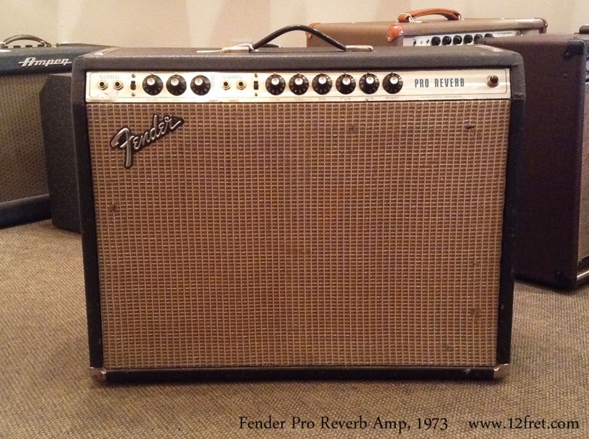 Fender Pro Reverb Amp, 1973 Full Front View