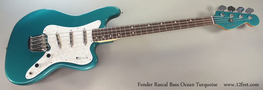 Fender Rascal Bass full front view