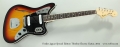 Fender Jaguar Special Edition Thinline Electric Guitar, 2012 Full Front View