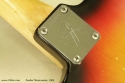 Fender Stratocaster Sunburst 1969 neckplate