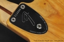 Fender Stratocaster Natural 1973 microtilt neckplate