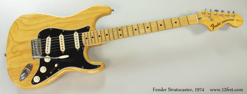 Fender Stratocaster, 1974 Full Front View