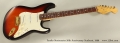 Fender Stratocaster 50th Anniversary Sunburst, 1996 Full Front View