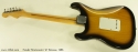 Fender Stratocaster 57 Reissue 1986 full rear view