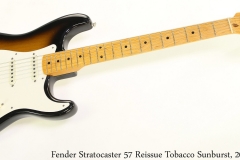 Fender Stratocaster 57 Reissue Tobacco Sunburst, 2003 Full Front View