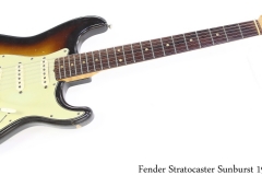 Fender Stratocaster 1961 Sunburst Full Front View