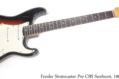 Fender Stratocaster Pre-CBS Sunburst, 1964 Full Front View