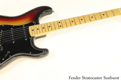 Fender Stratocaster Sunburst 1977 Full Front View