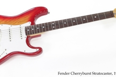 Fender Cherryburst Stratocaster, 1979 Full Front View