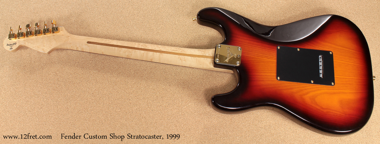 Fender Custom Shop Stratocaster 1995 full rear view