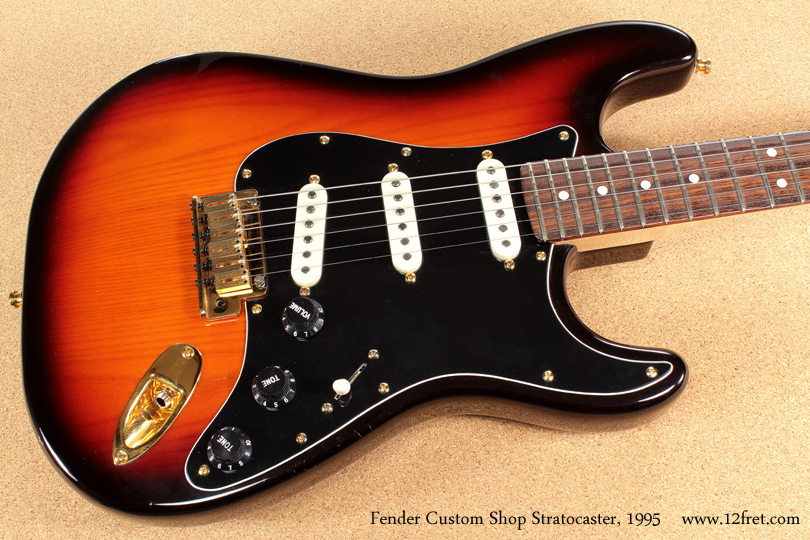 Fender Custom Shop Stratocaster 1995 top