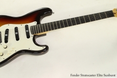 Fender Stratocaster Elite Sunburst 1983   Full Front View