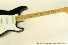 Fender Stratocaster Hard Tail in Black, 1973  Full Front View