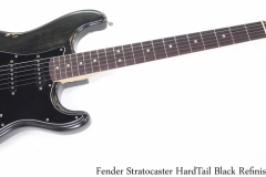 Fender Stratocaster HardTail Black Refinish, 1977 Full Front View