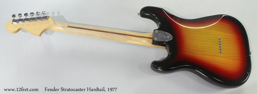 Fender Stratocaster Hardtail, 1977 Full Rear View