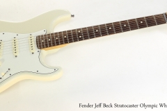 Fender Jeff Beck Stratocaster Olympic White, 2006   Full Front VIew