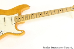 Fender Stratocaster Natural, 1973 Full Front View