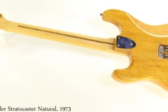 Fender Stratocaster Natural, 1973 Full Rear View