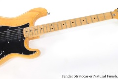 Fender Stratocaster Natural Finish, 1977 Full Front View