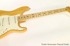 Fender Stratocaster Natural Finish, 1972  Full Front View